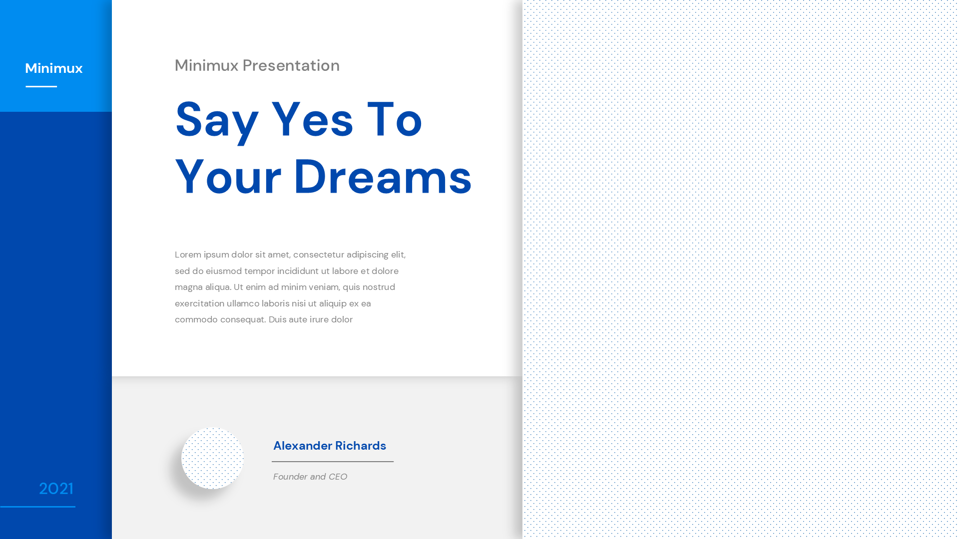 Corporate Business V1 slide 3